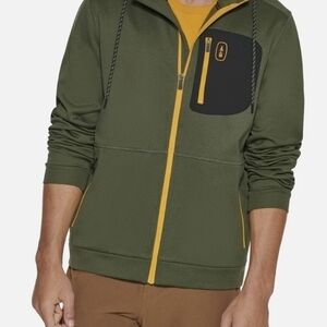 Men's Green and Black Sweater